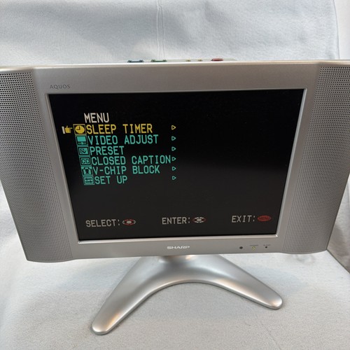 Sharp color tv - color,