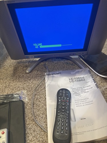 Sharp aquos 13b6u - sharp, lc-13b6u-s