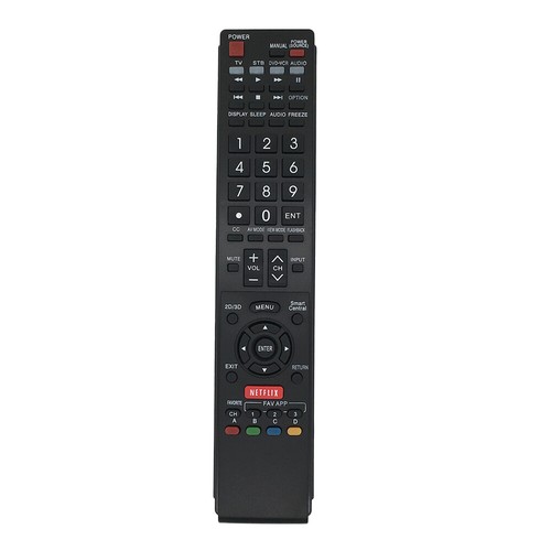 Remote control for sharp - remote, aquos